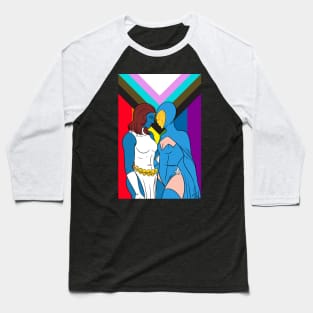 Mystique and Destiny Baseball T-Shirt